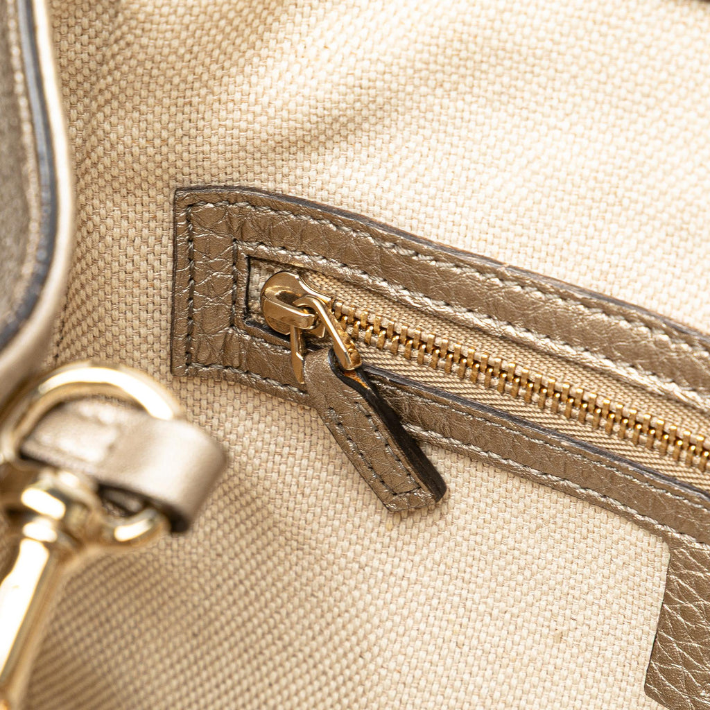 Gucci Small Leather Soho Satchel