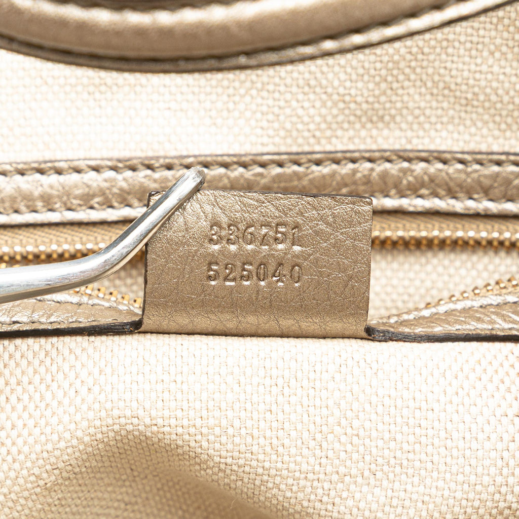 Gucci Small Leather Soho Satchel