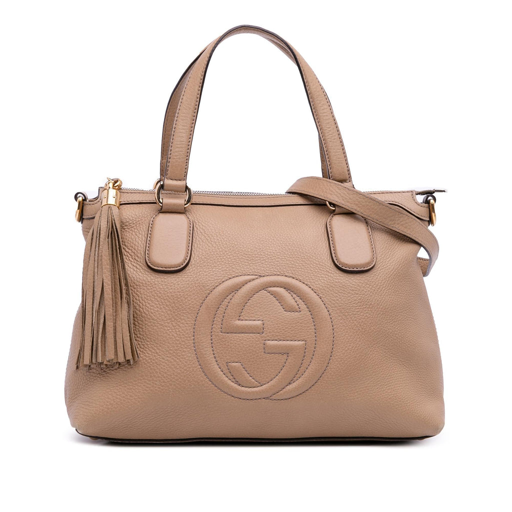 Gucci Small Leather Soho Working Satchel