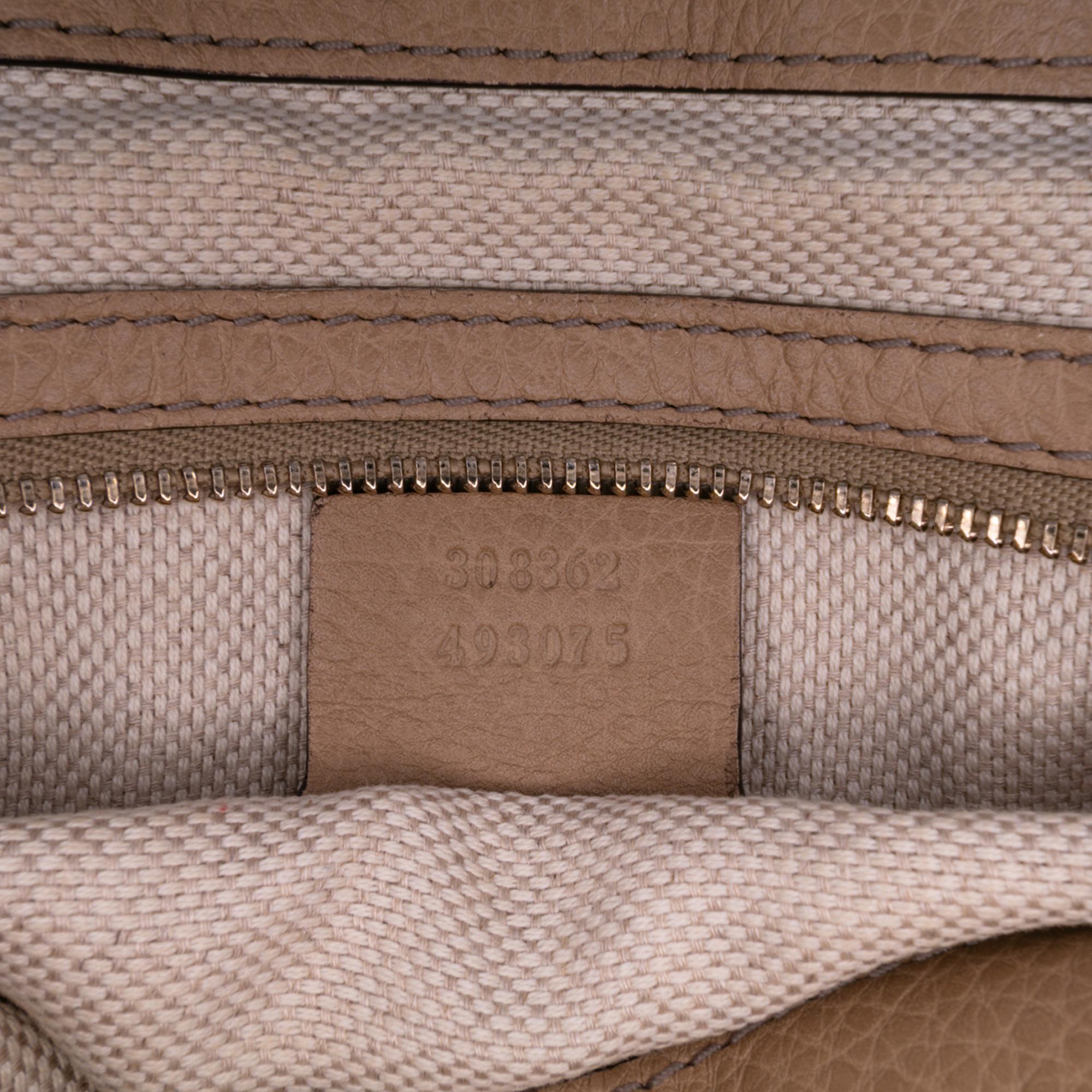 Gucci Small Leather Soho Working Satchel