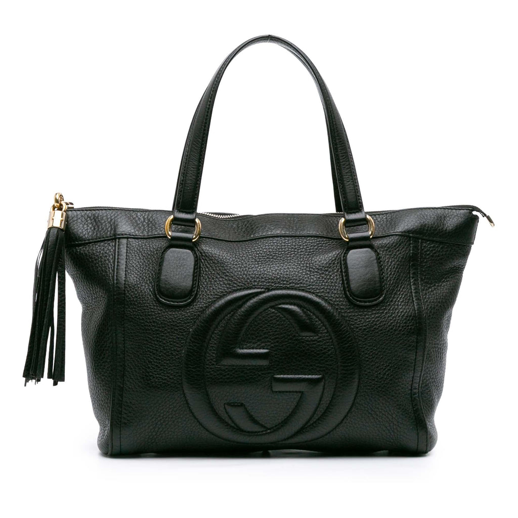 Gucci Small Leather Soho Working Tote