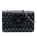Gucci Small Leather Studded Miss Bamboo Crossbody