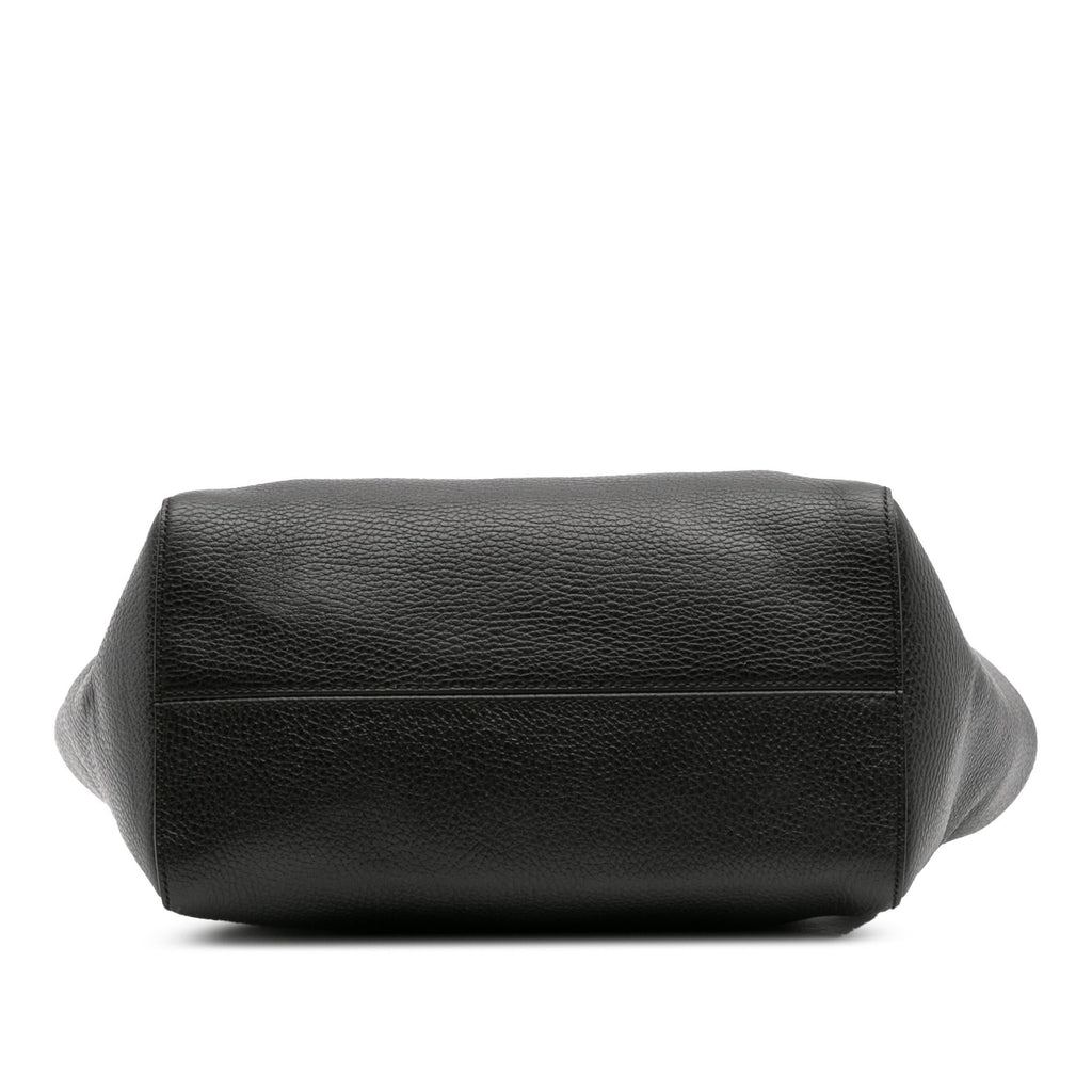Gucci Small Leather Swing Tote