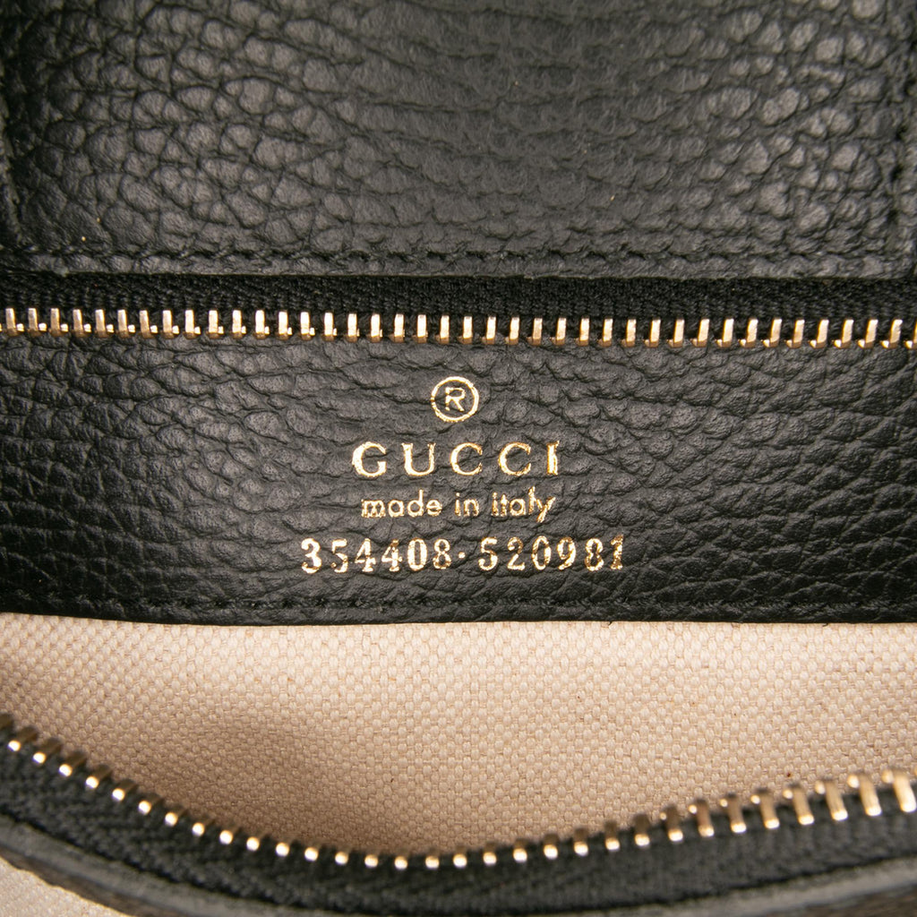 Gucci Small Leather Swing Tote