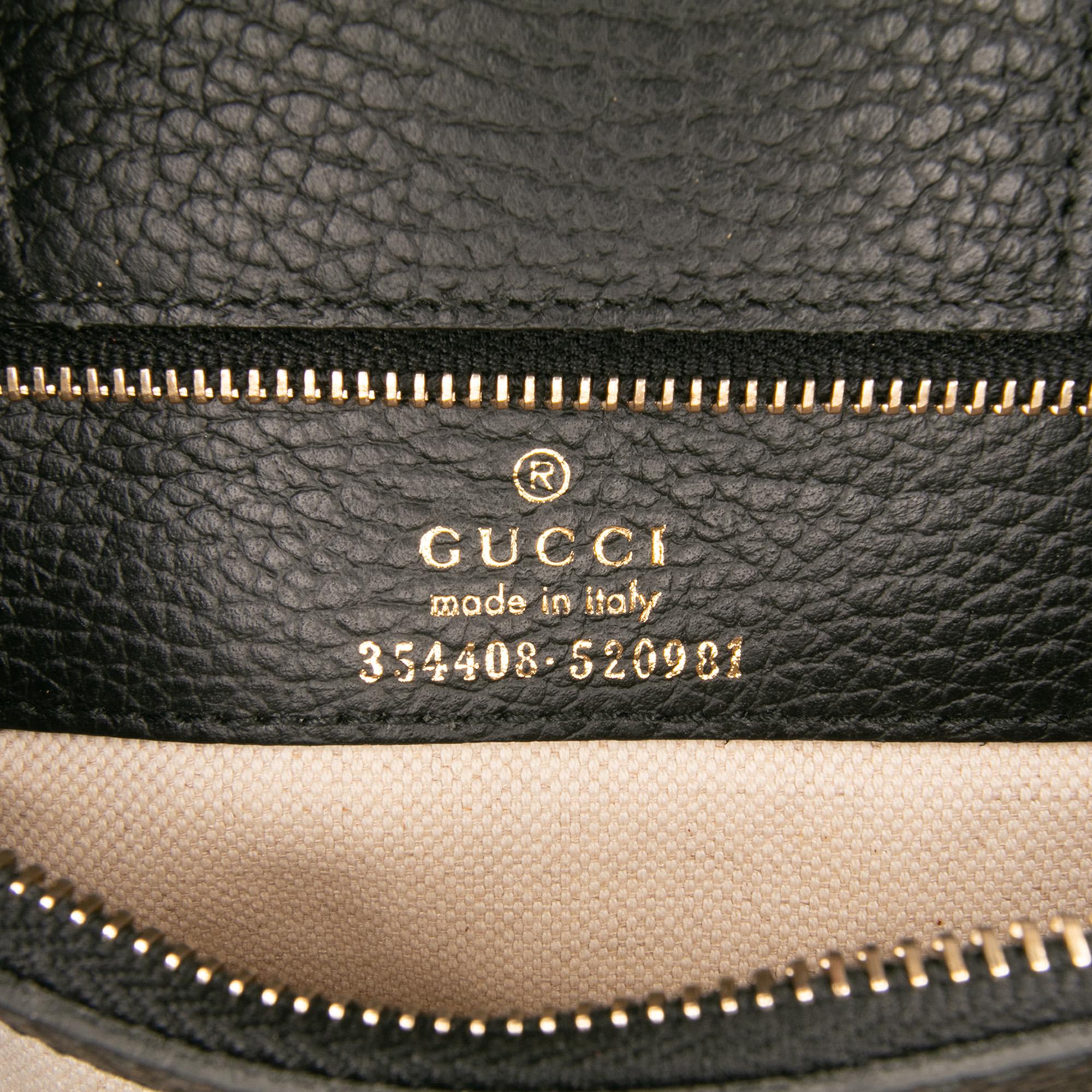 Gucci Small Leather Swing Tote
