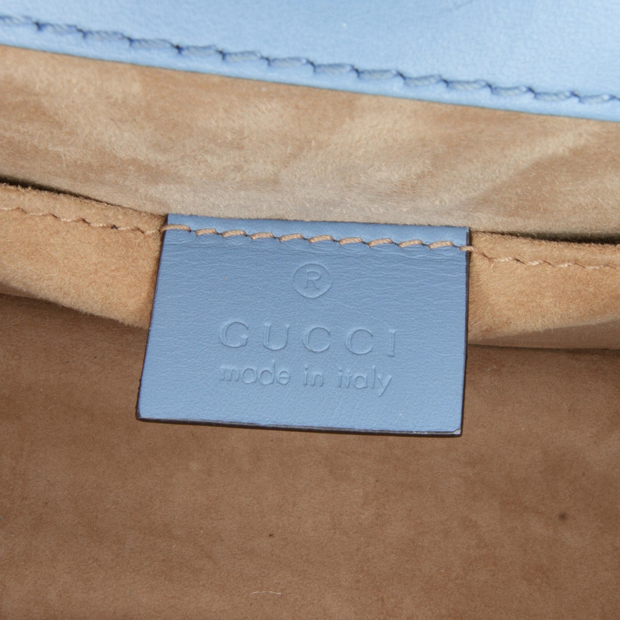 Gucci Small Leather Sylvie Satchel (SHG-rA40V1)