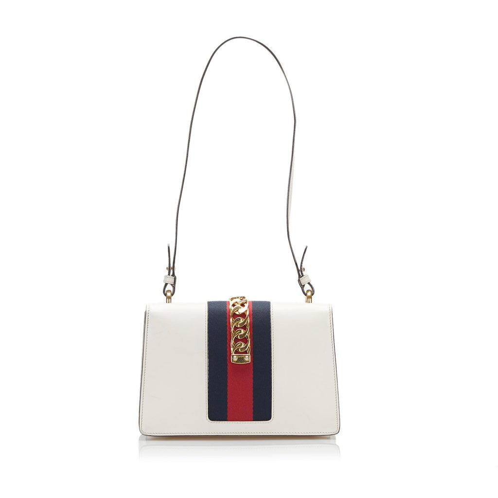 Gucci Small Leather Sylvie Satchel