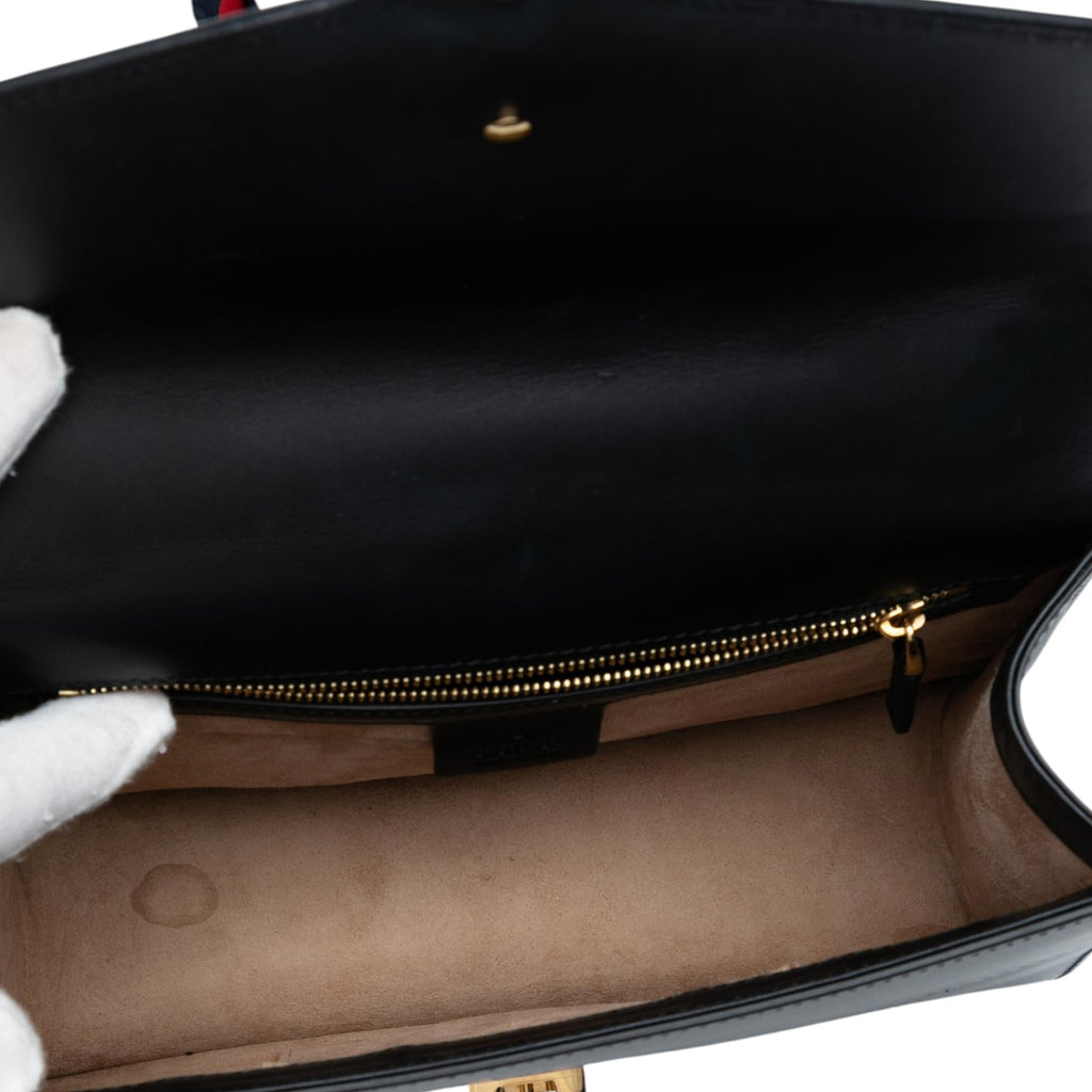 Gucci Small Leather Sylvie Satchel