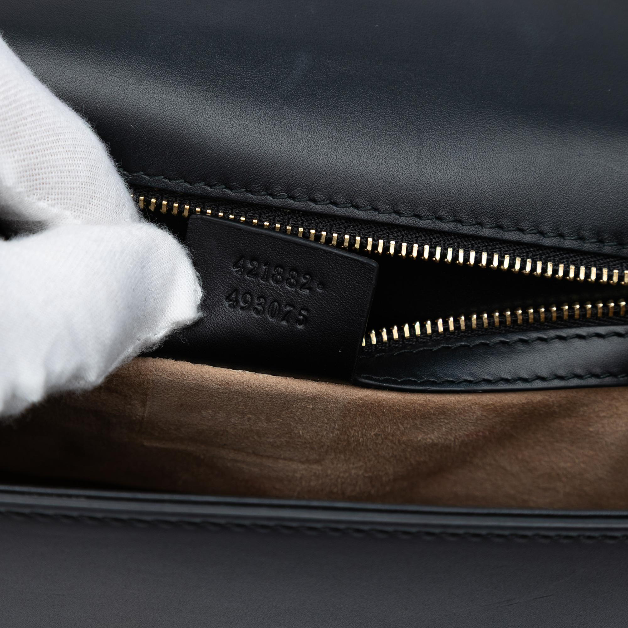 Gucci Small Leather Sylvie Satchel