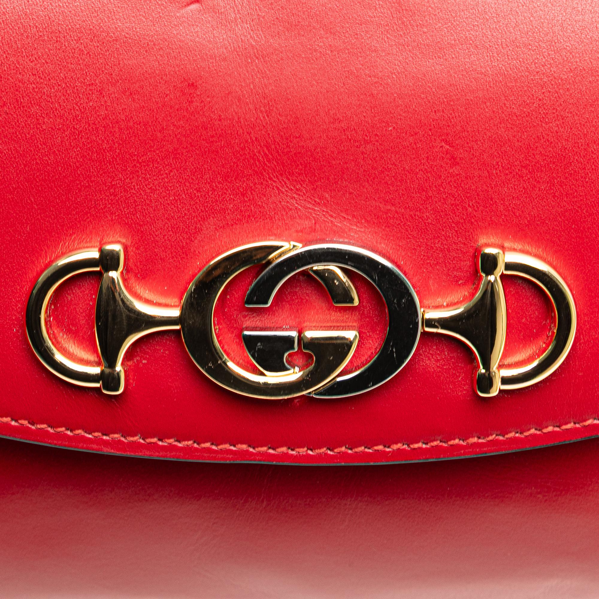 Gucci Small Leather Zumi Satchel