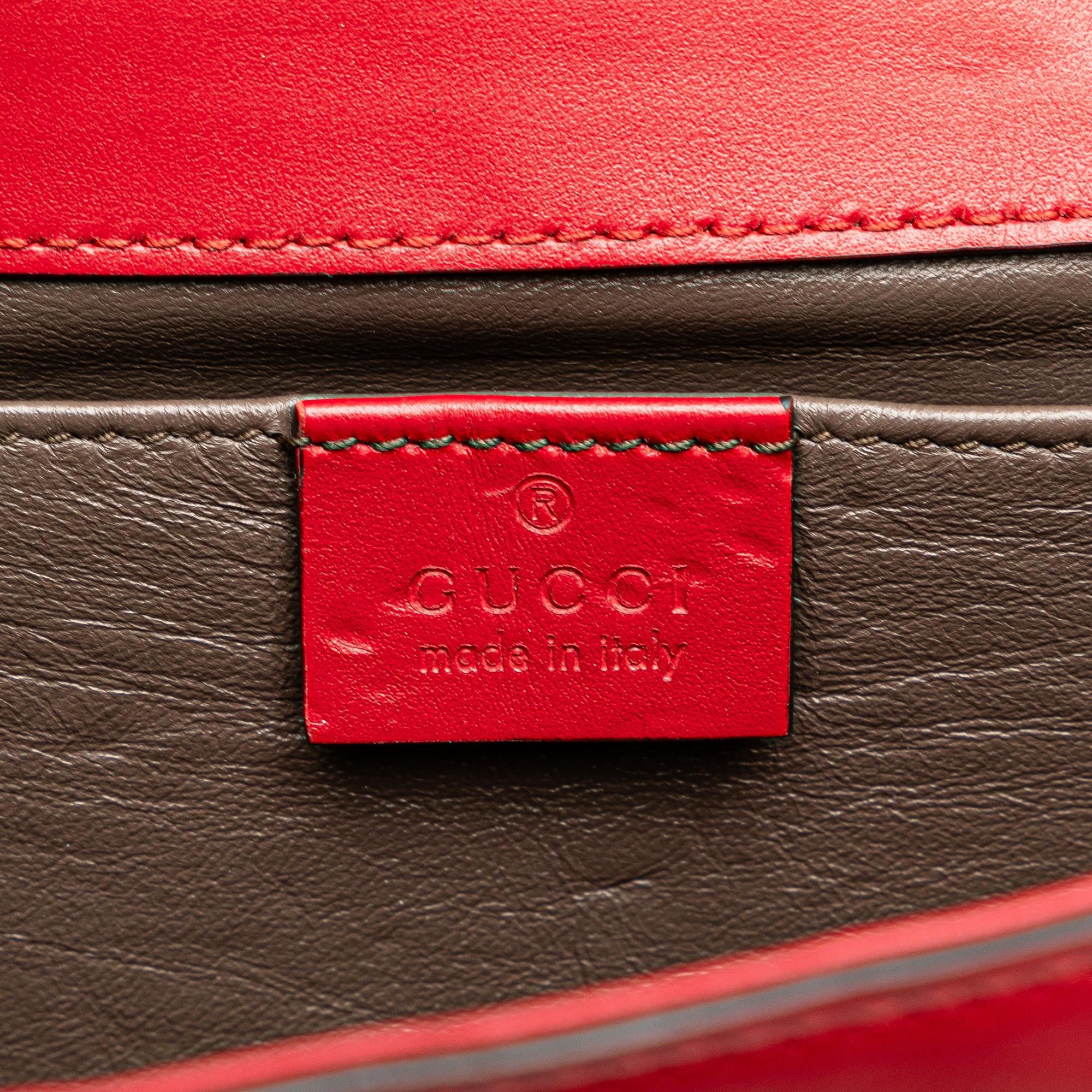Gucci Small Leather Zumi Satchel
