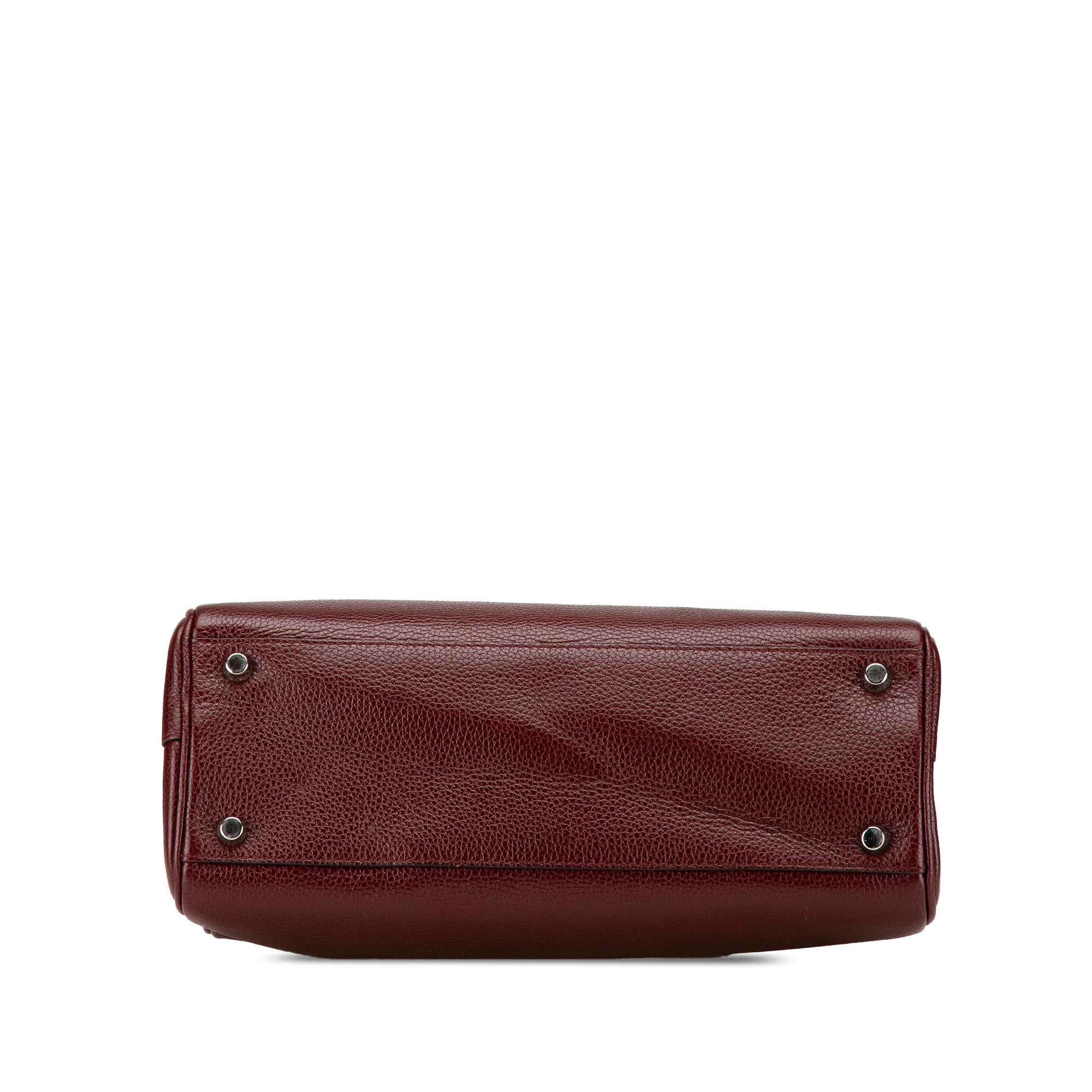 Gucci Small Leather Zumi Satchel