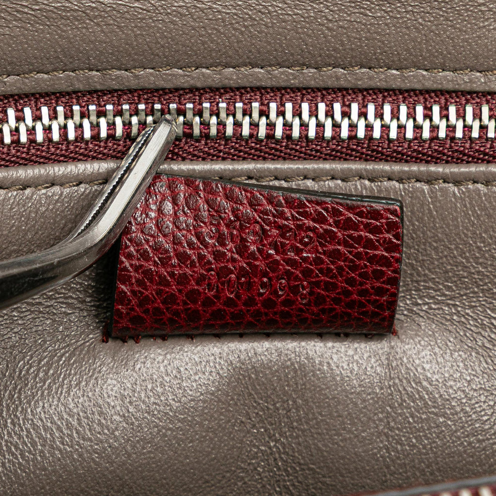 Gucci Small Leather Zumi Satchel