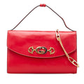 Gucci Small Leather Zumi Satchel