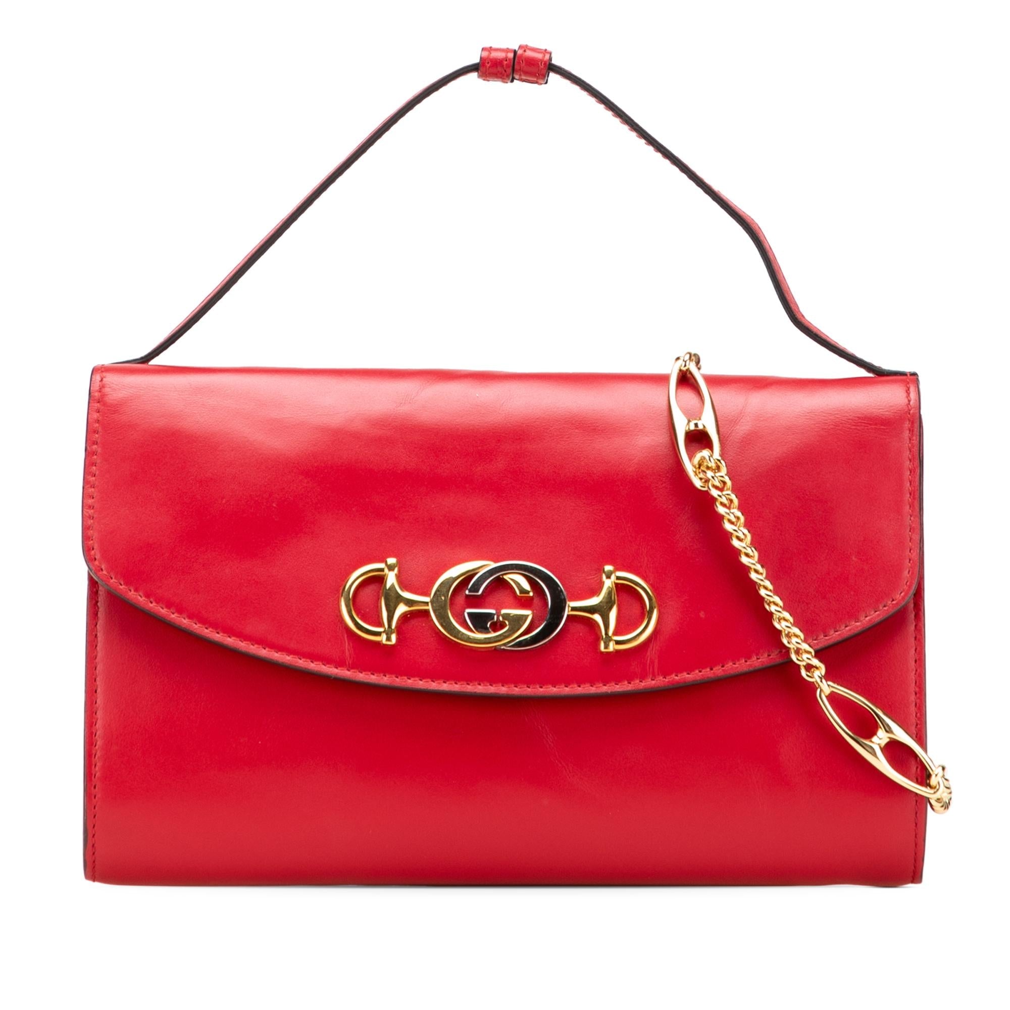 Gucci Small Leather Zumi Satchel