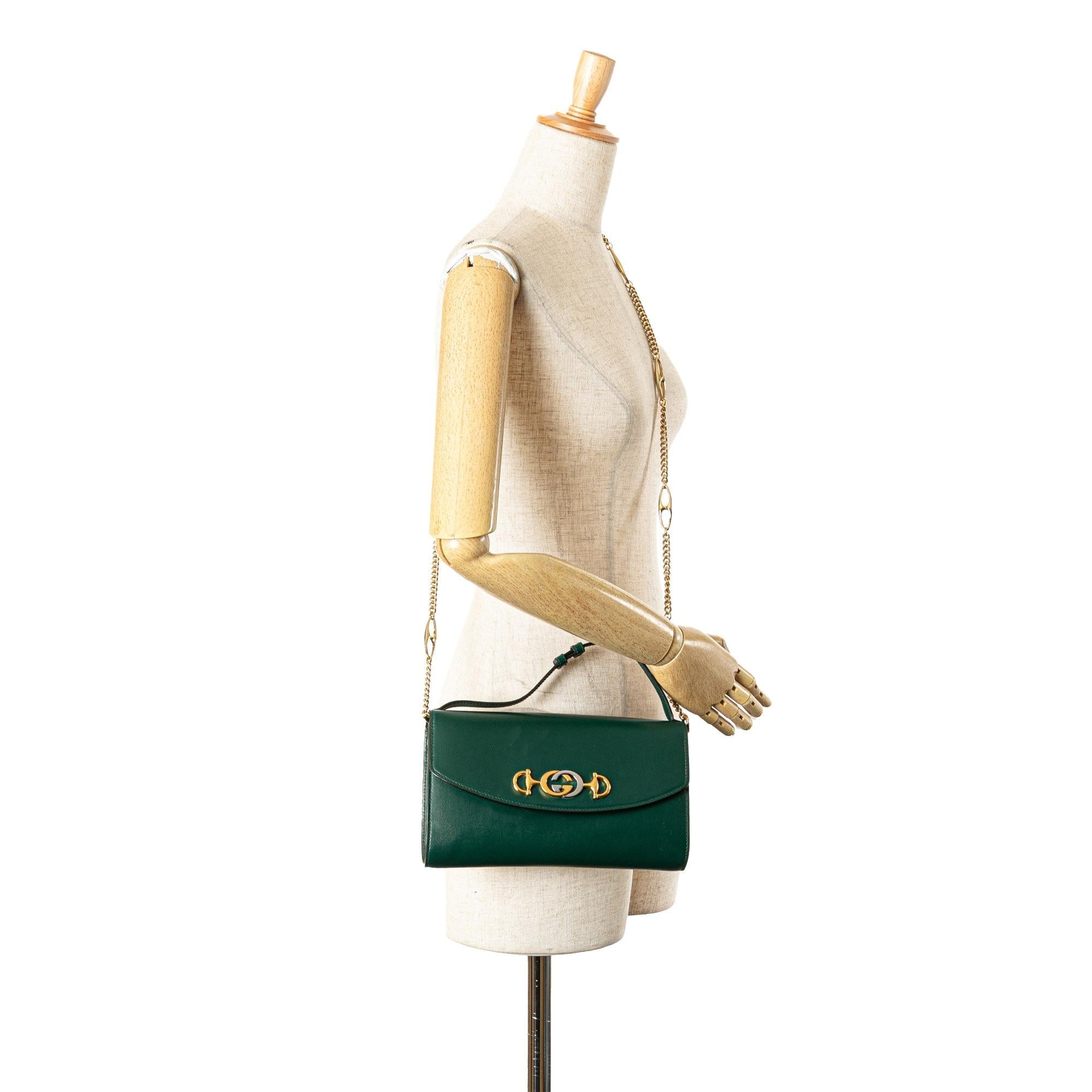 Gucci Small Leather Zumi Satchel