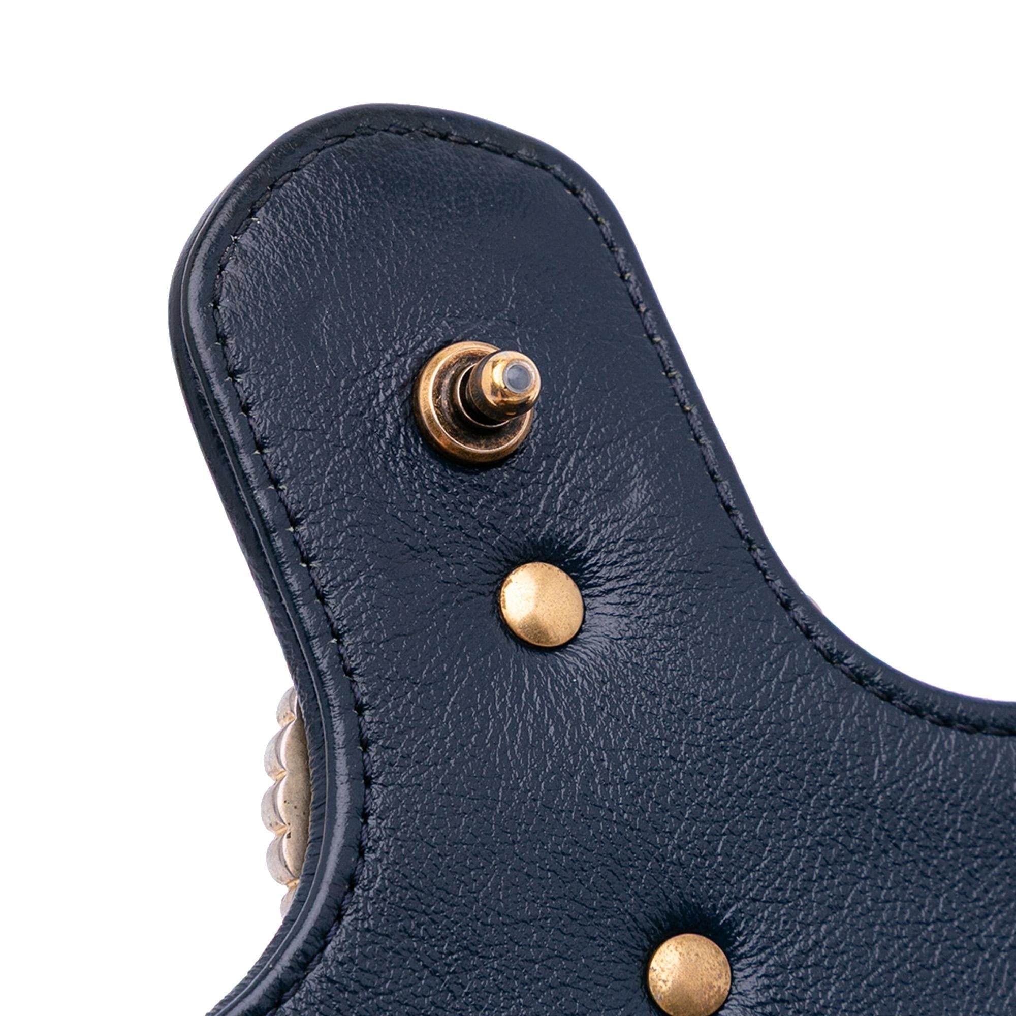 Gucci Small Matelasse Leather Torchon GG Marmont Flap