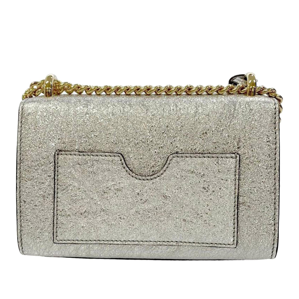 Gucci Small Metallic Padlock Crossbody (SHG-hrLrUn)