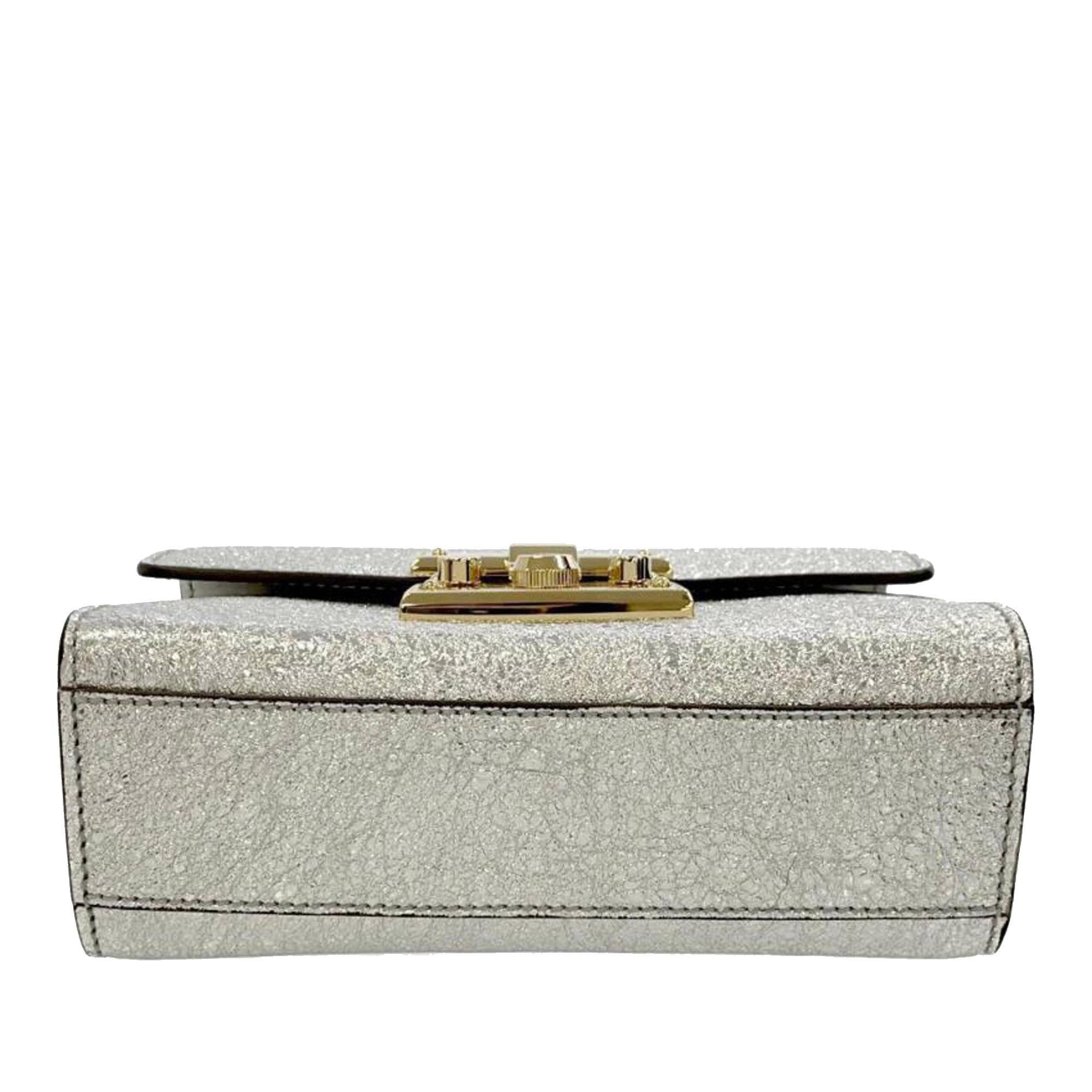 Gucci Small Metallic Padlock Crossbody (SHG-hrLrUn)