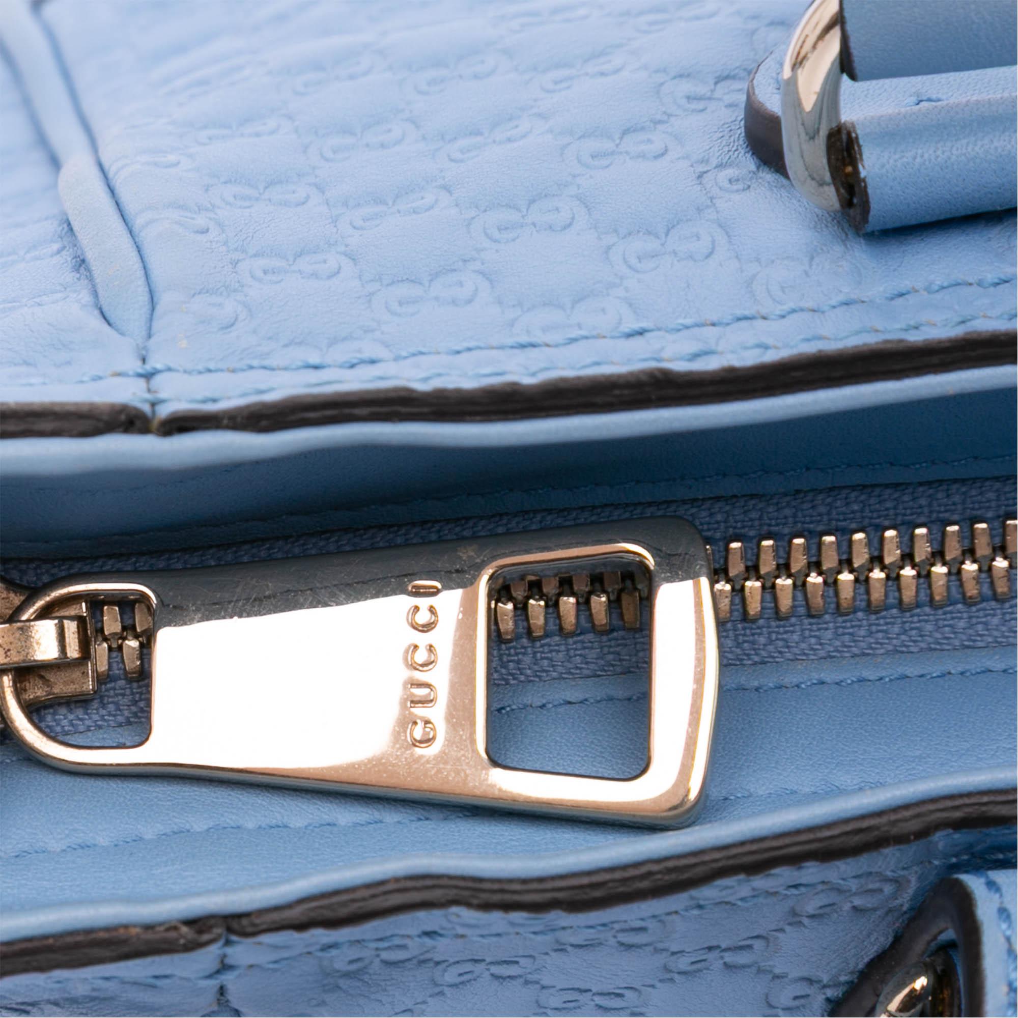 Gucci Small Microguccissima Bree Satchel