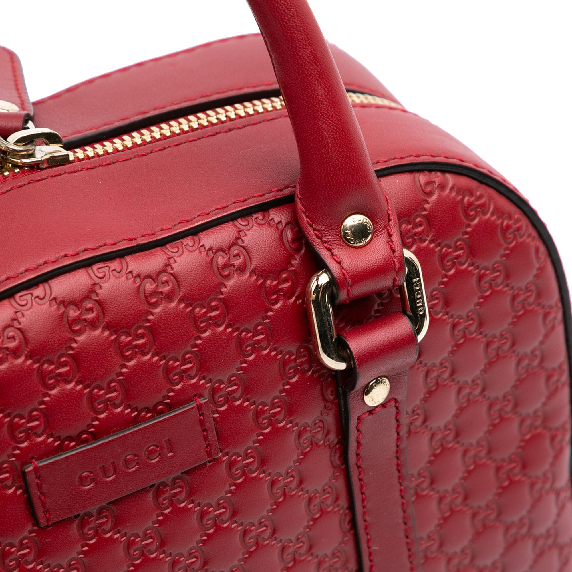 Gucci Small Microguccissima Bree Satchel