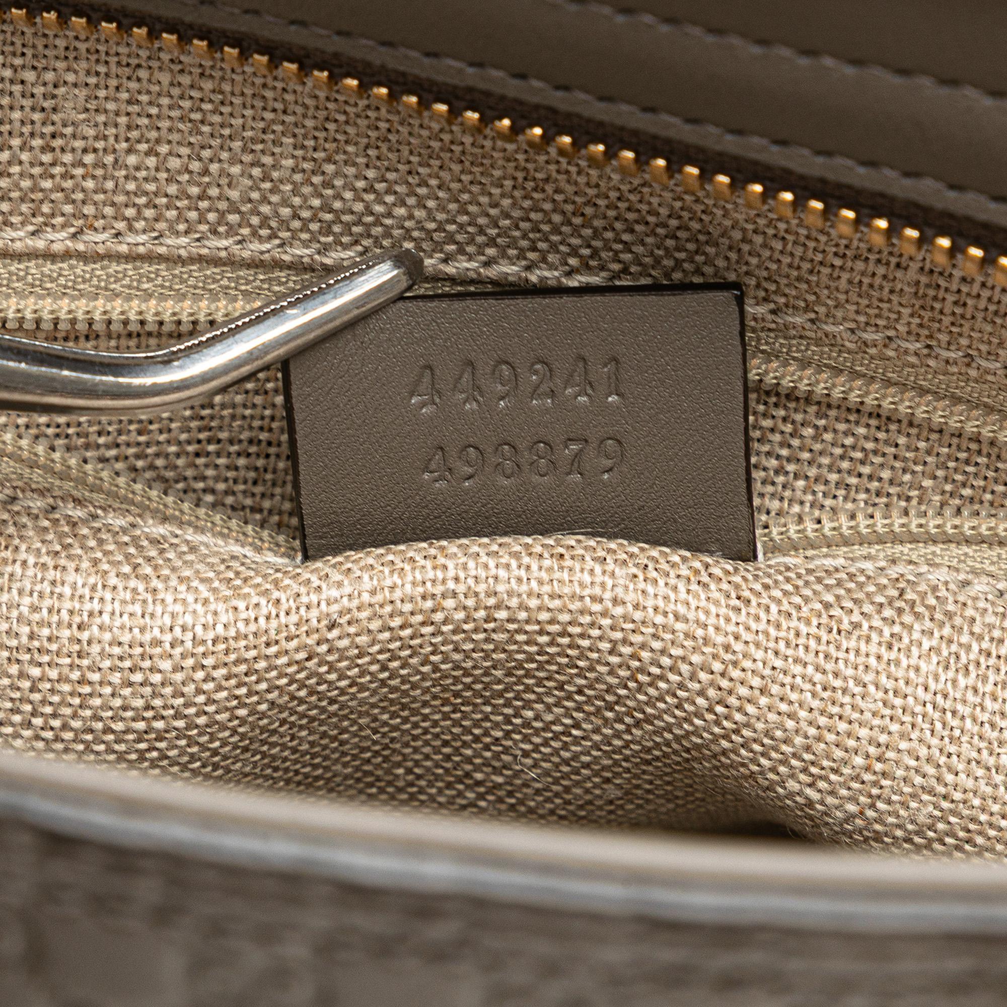 Gucci Small Microguccissima Bree Satchel