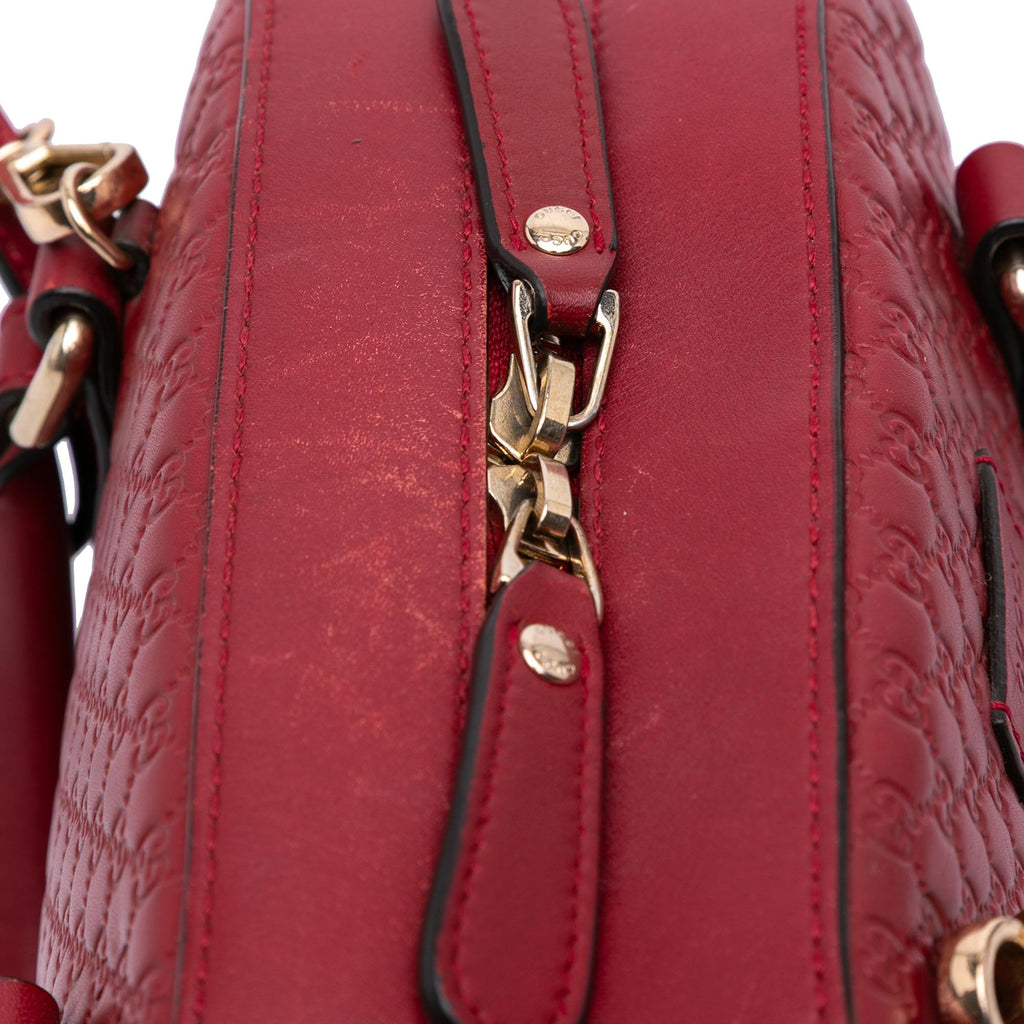 Gucci Small Microguccissima Bree Satchel