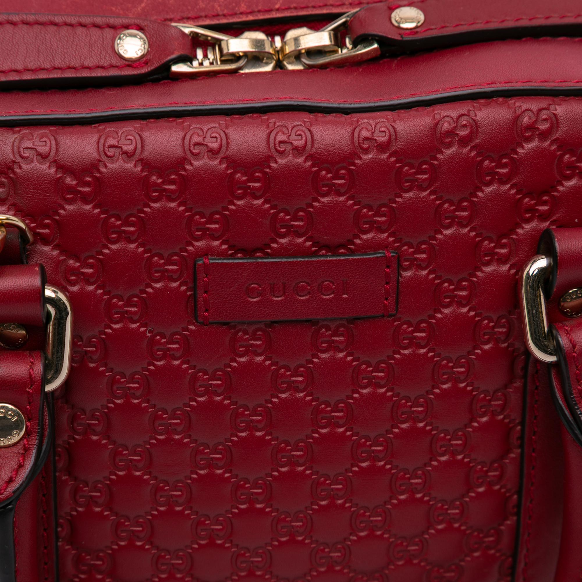 Gucci Small Microguccissima Bree Satchel