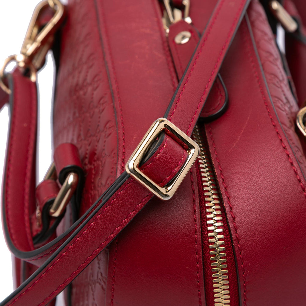 Gucci Small Microguccissima Bree Satchel