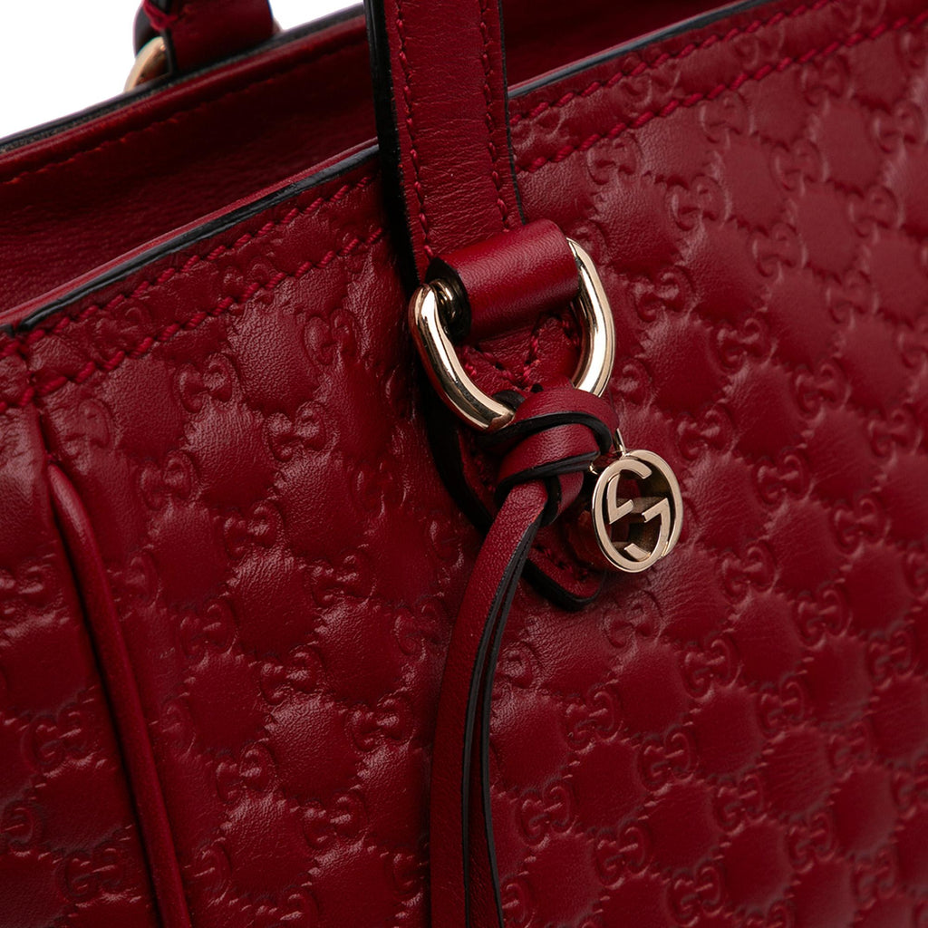 Gucci Small Microguccissima Bree Satchel