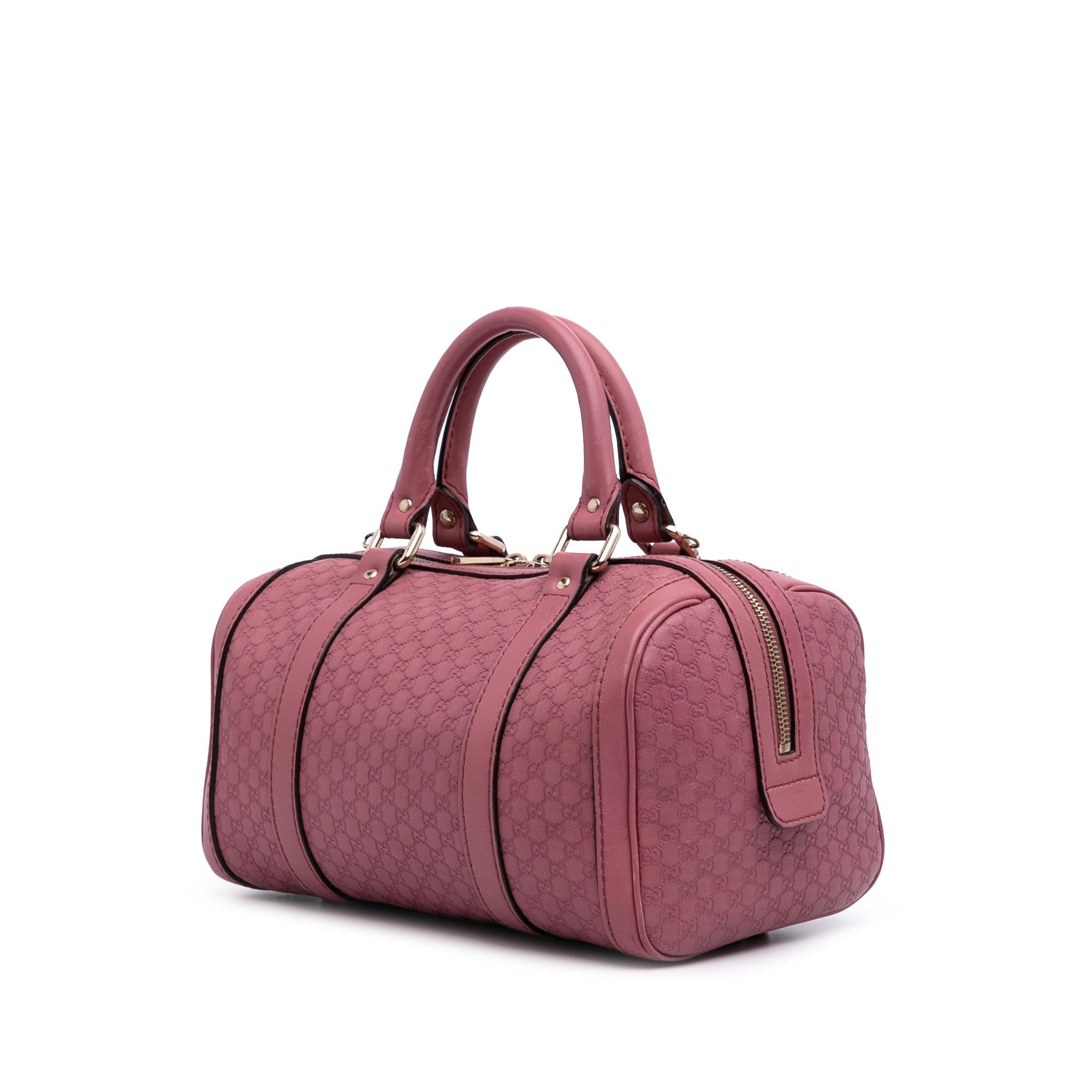 Gucci Small Microguccissima Joy Boston Bag