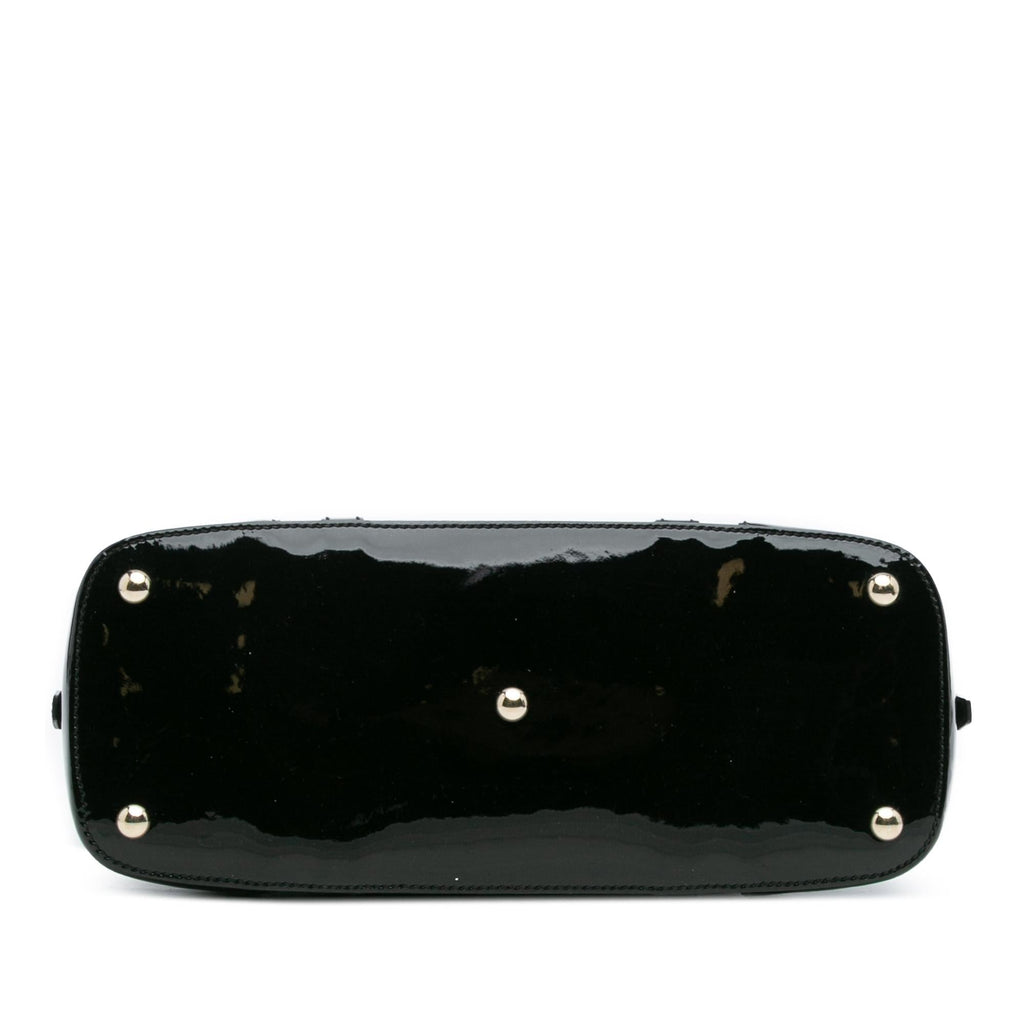 Gucci Small Microguccissima PatLBt Nice Satchel