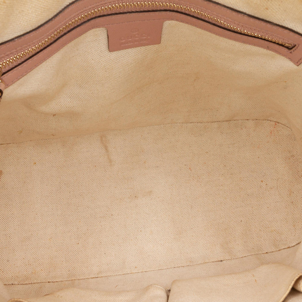 Gucci Small Microguccissima PatLBt Nice Satchel