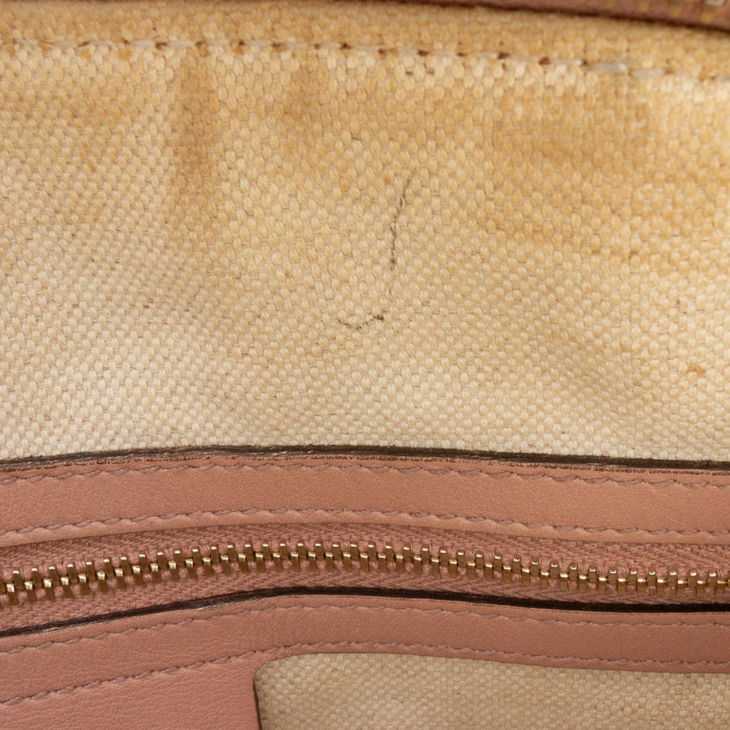 Gucci Small Microguccissima PatLBt Nice Satchel