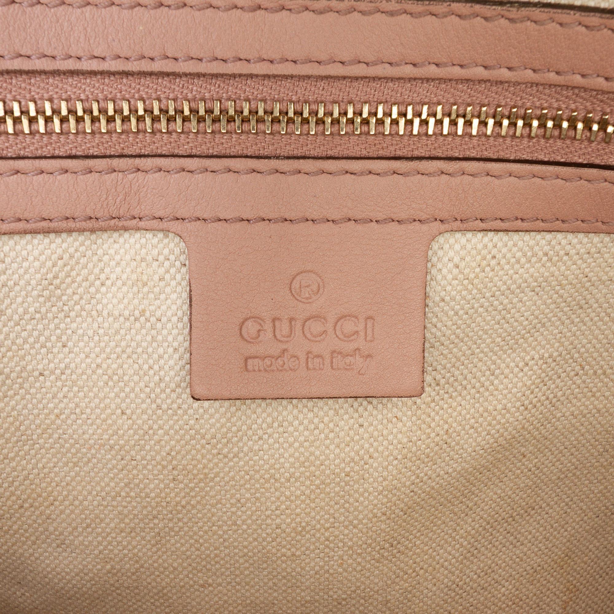 Gucci Small Microguccissima PatLBt Nice Satchel