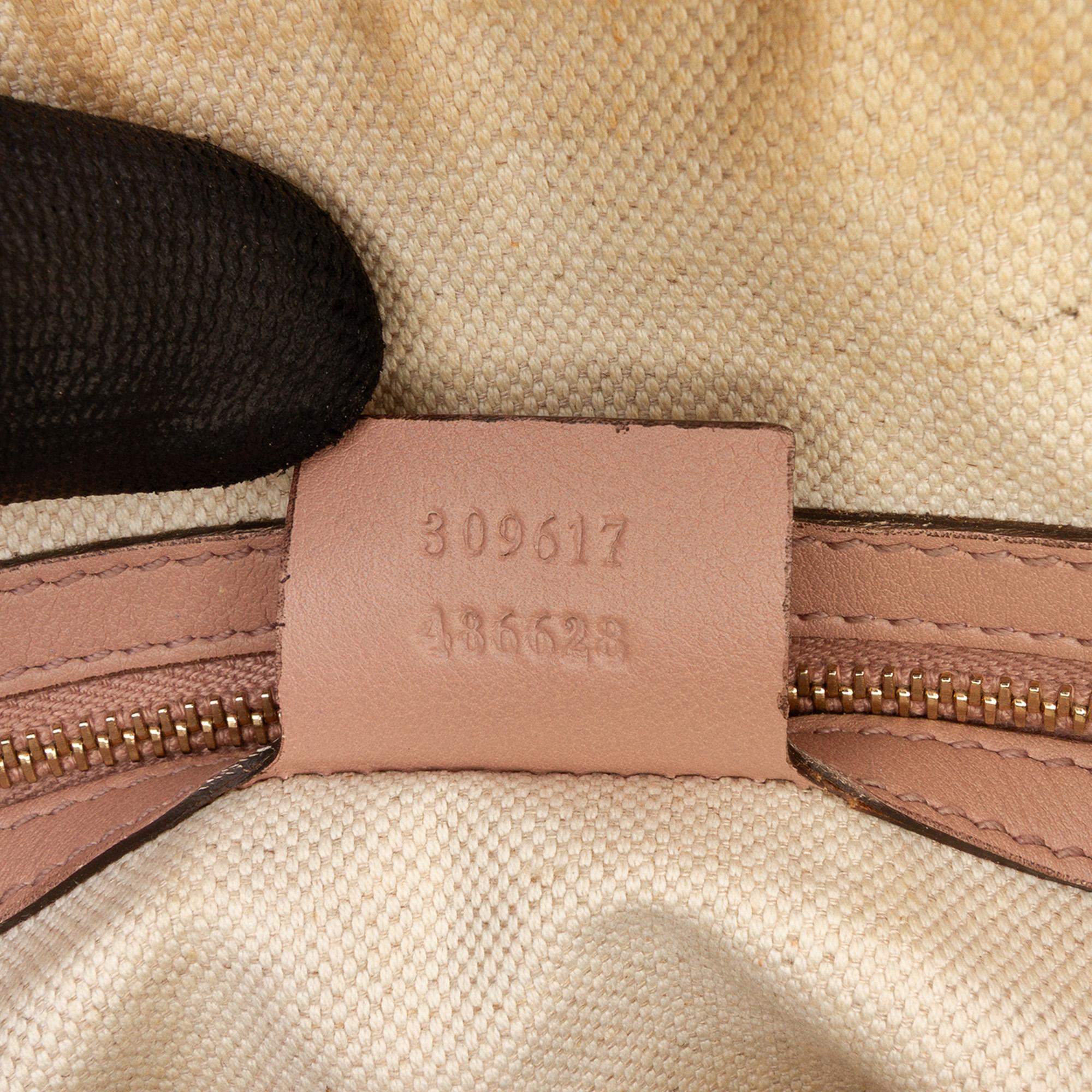 Gucci Small Microguccissima PatLBt Nice Satchel