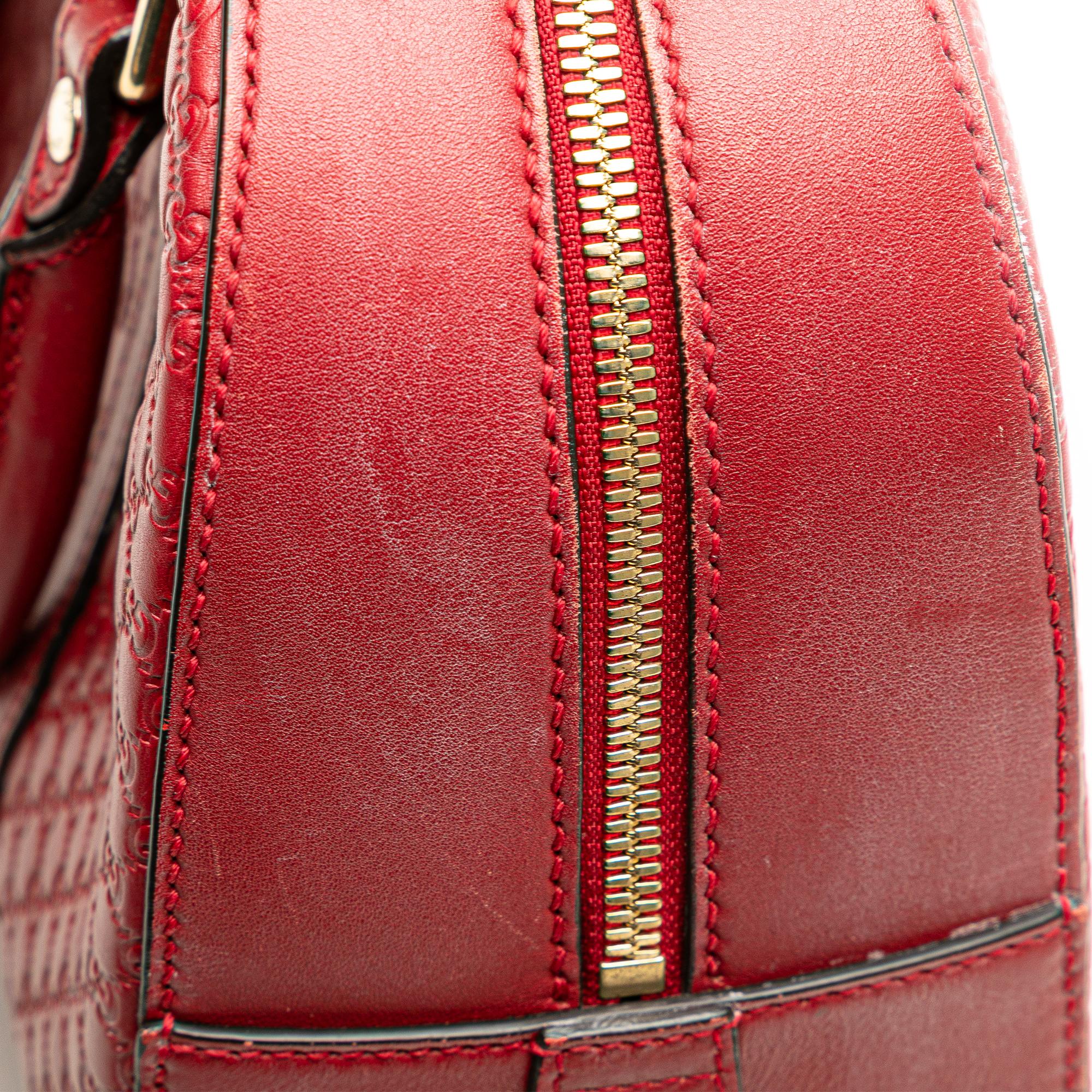 Gucci Small Microguccissima Satchel