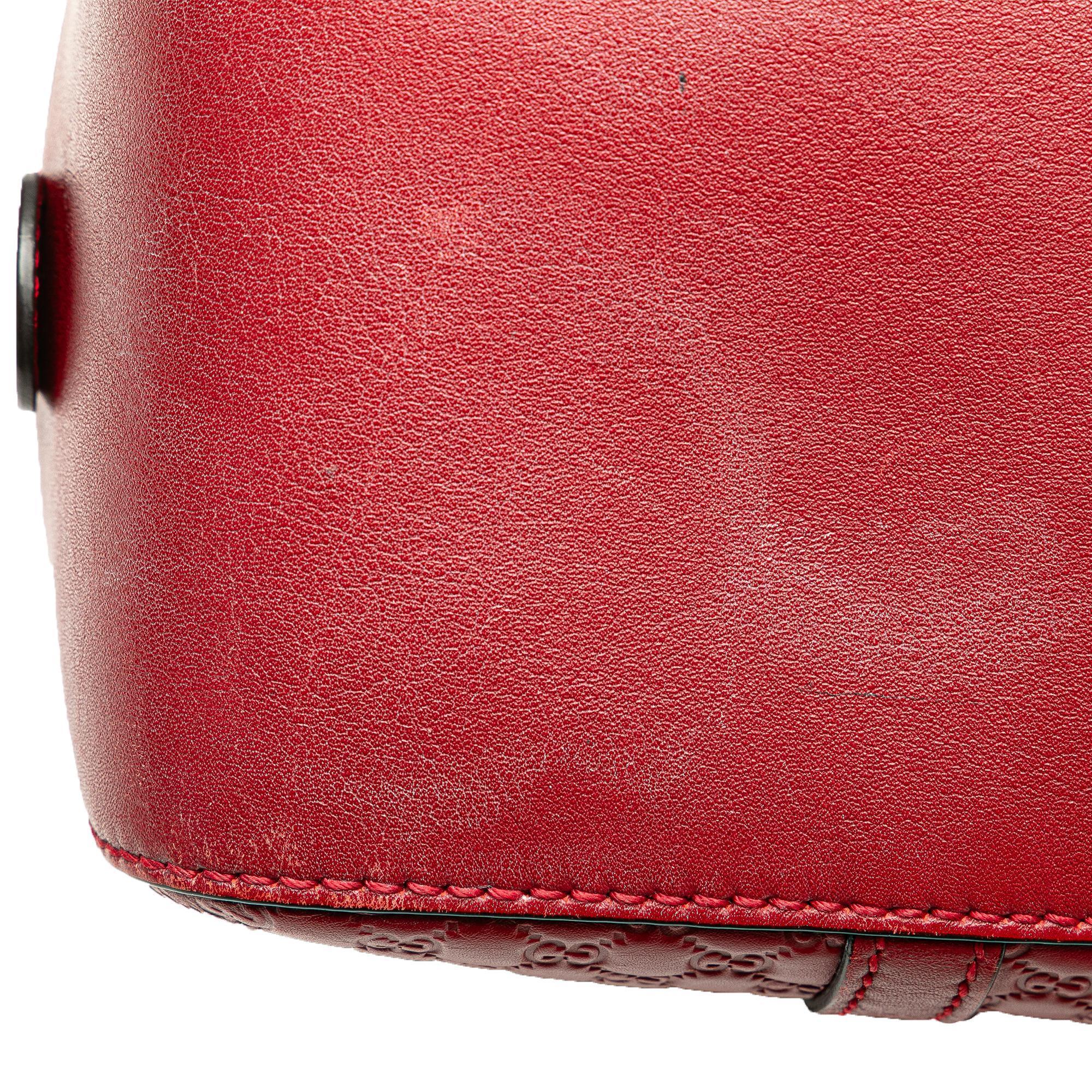 Gucci Small Microguccissima Satchel