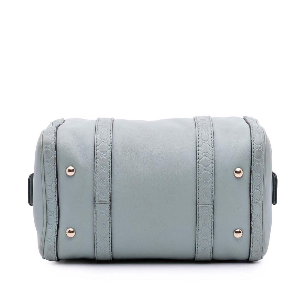 Gucci Small Microguccissima Trimmed Leather Joy Boston Bag