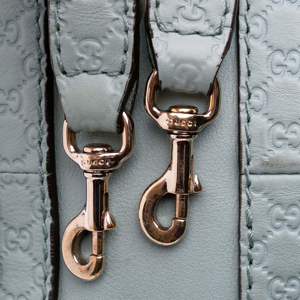 Gucci Small Microguccissima Trimmed Leather Joy Boston Bag