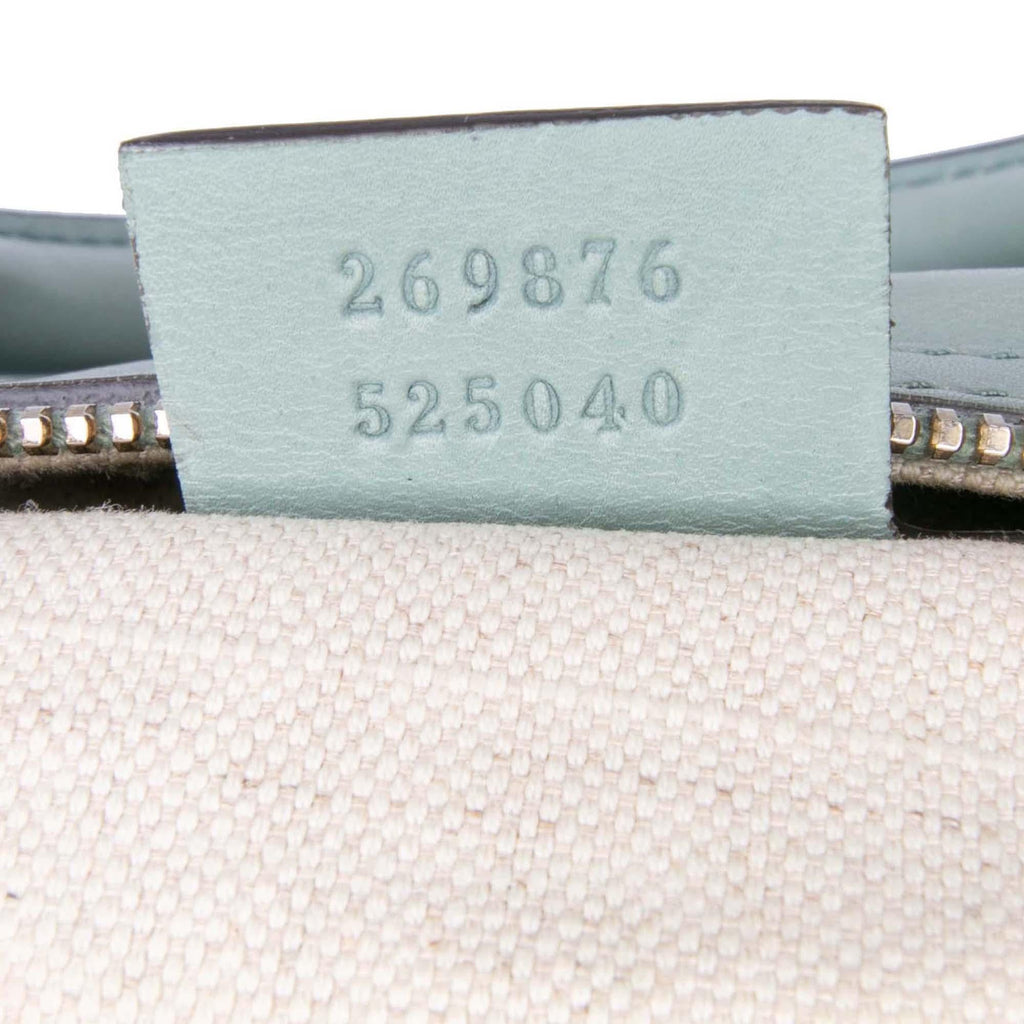 Gucci Small Microguccissima Trimmed Leather Joy Boston Bag