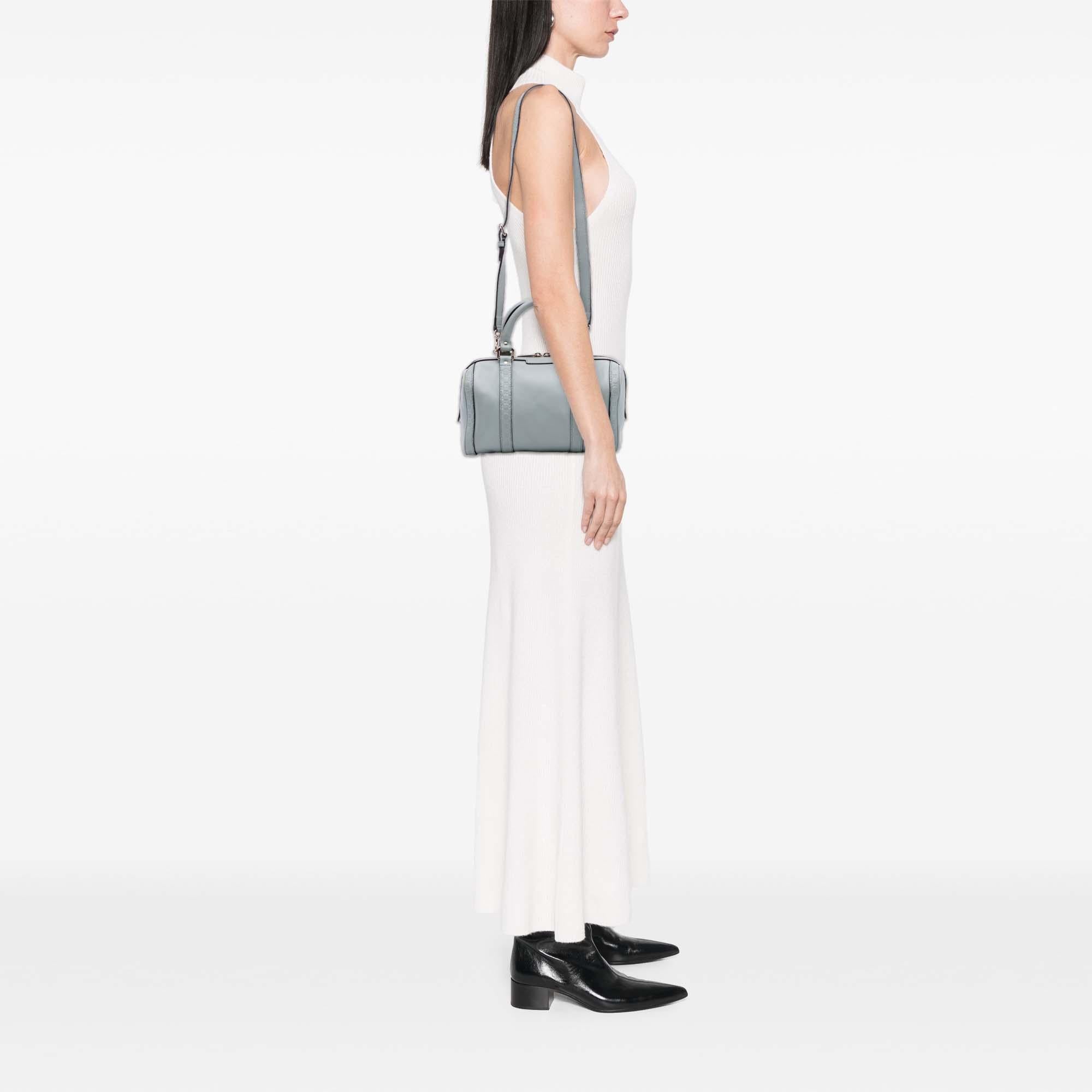 Gucci Small Microguccissima Trimmed Leather Joy Boston Bag