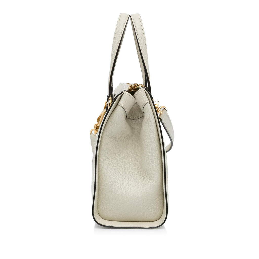 Gucci Small Ophidia Leather Satchel (SHG-LO2z7q)