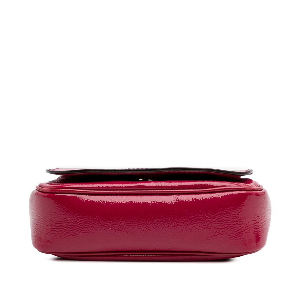 Gucci Small PatLBt Soho Chain Flap Crossbody