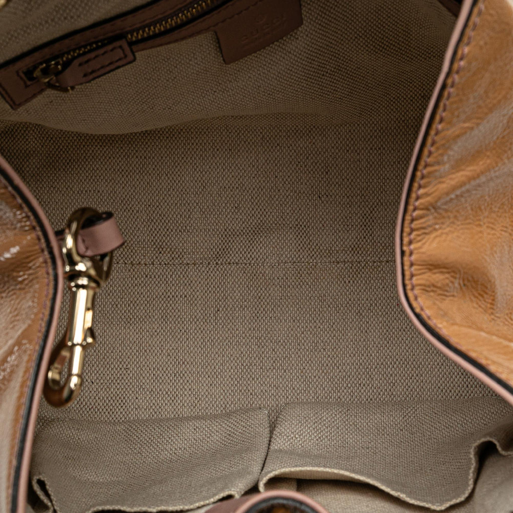 Gucci Small Patent Soho Satchel (SHG-XPGdq7)