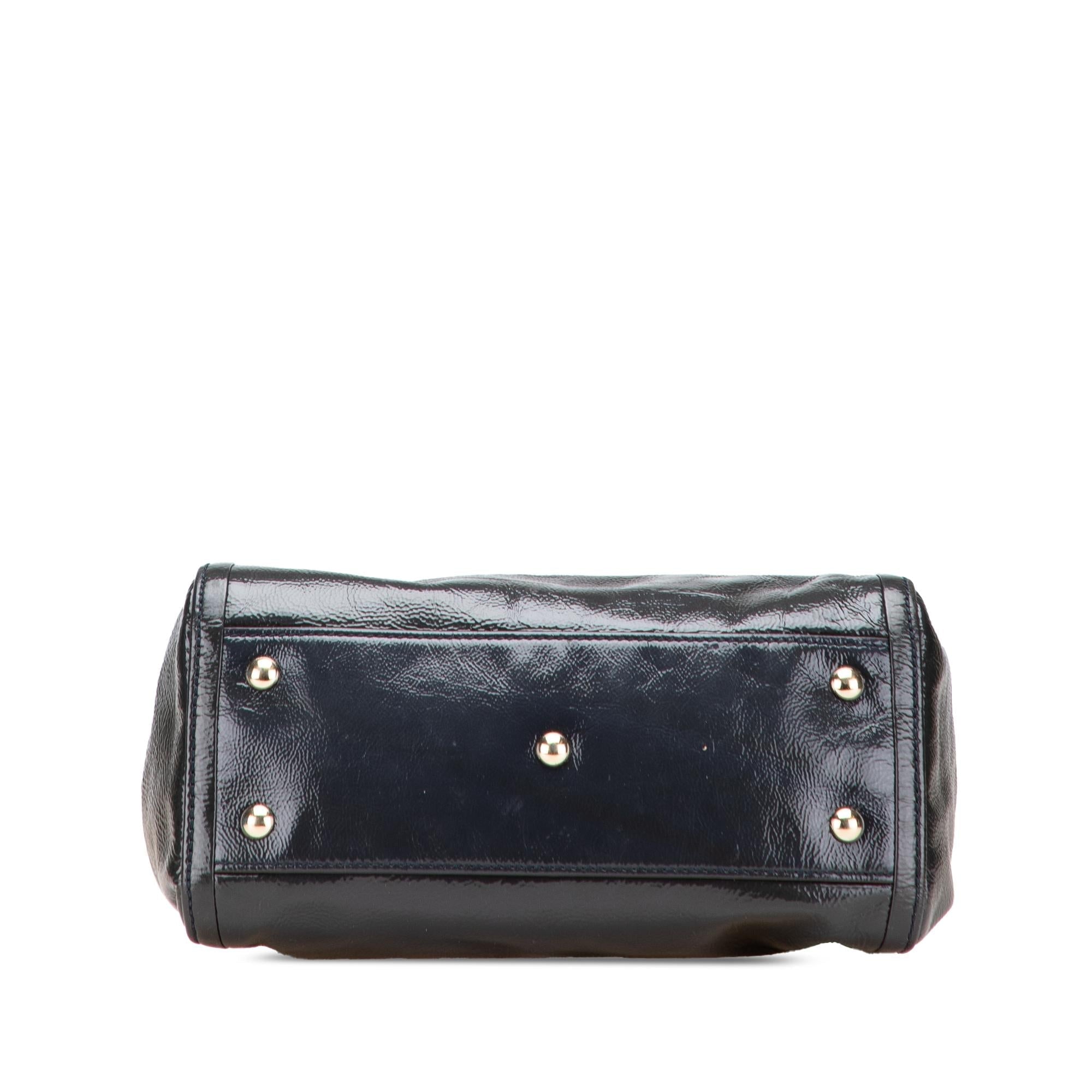 Gucci Small PatLBt Soho Satchel