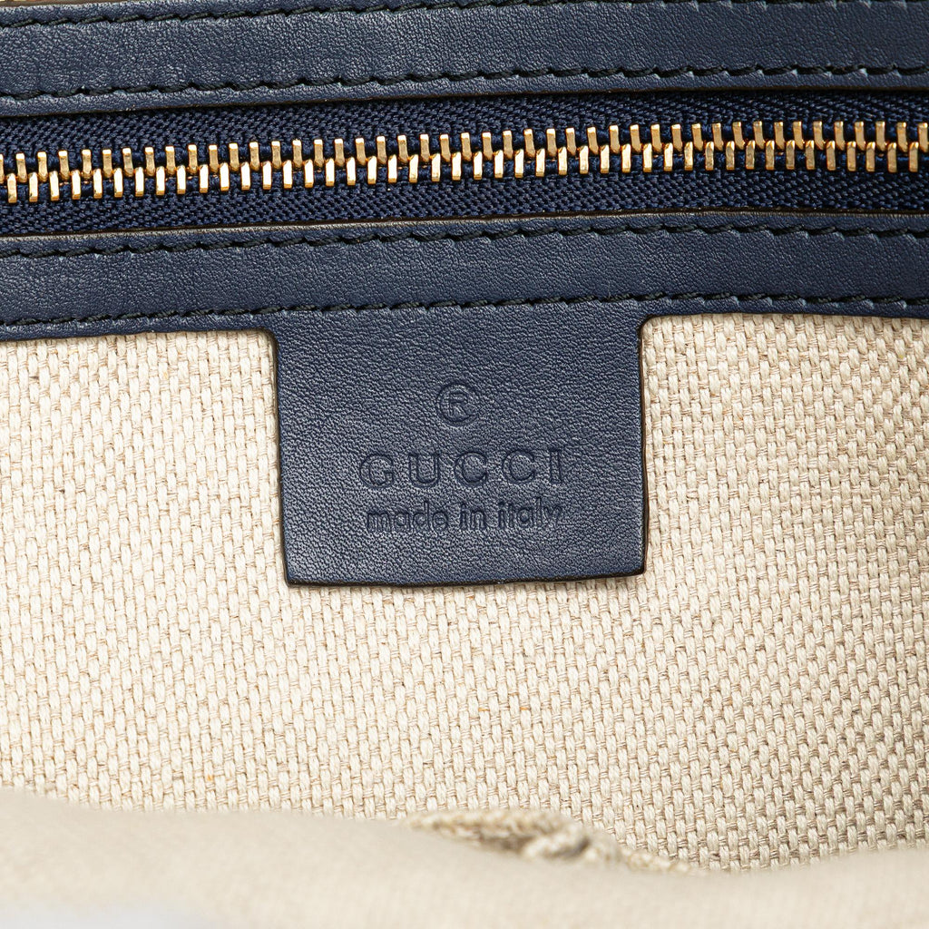 Gucci Small PatLBt Soho Satchel