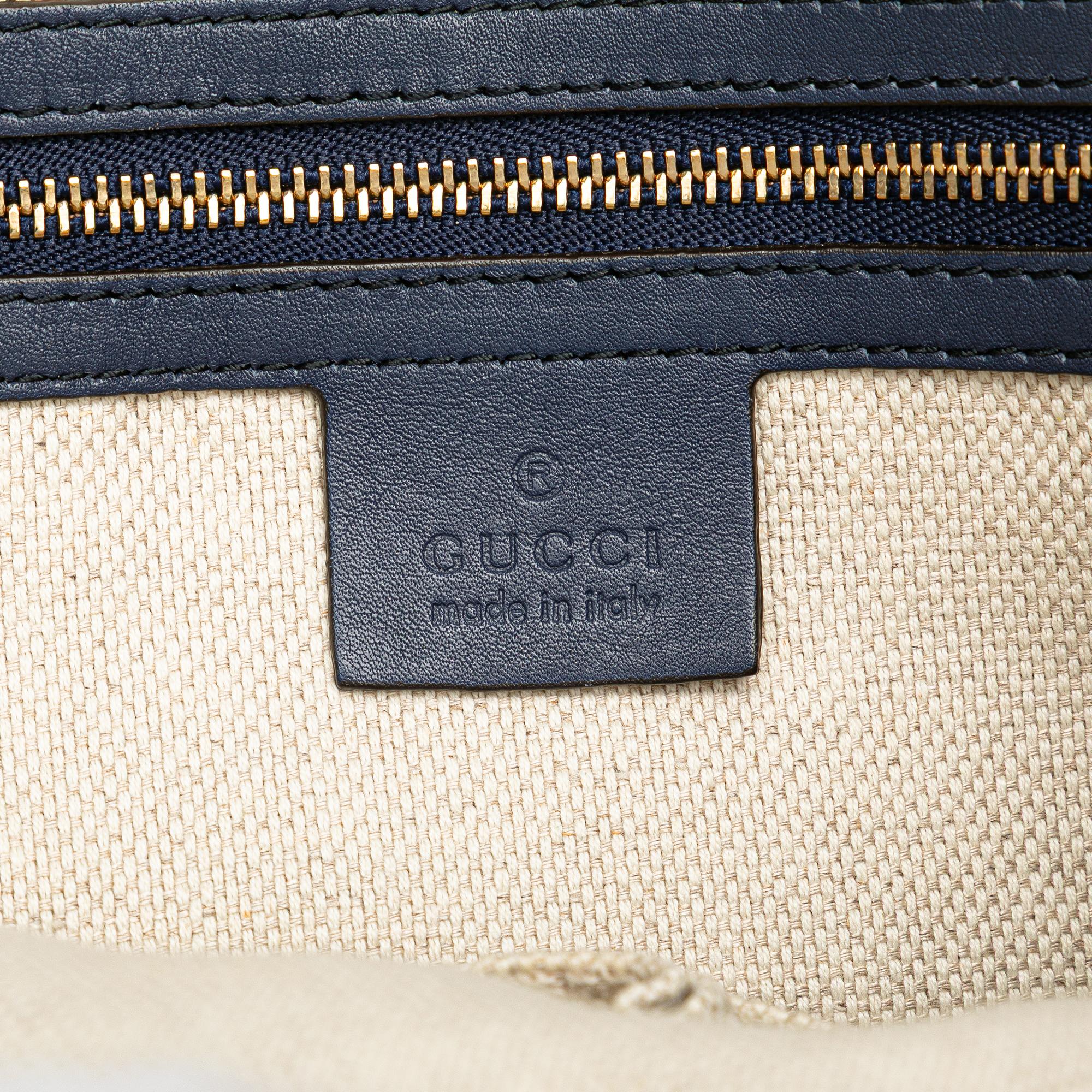 Gucci Small PatLBt Soho Satchel