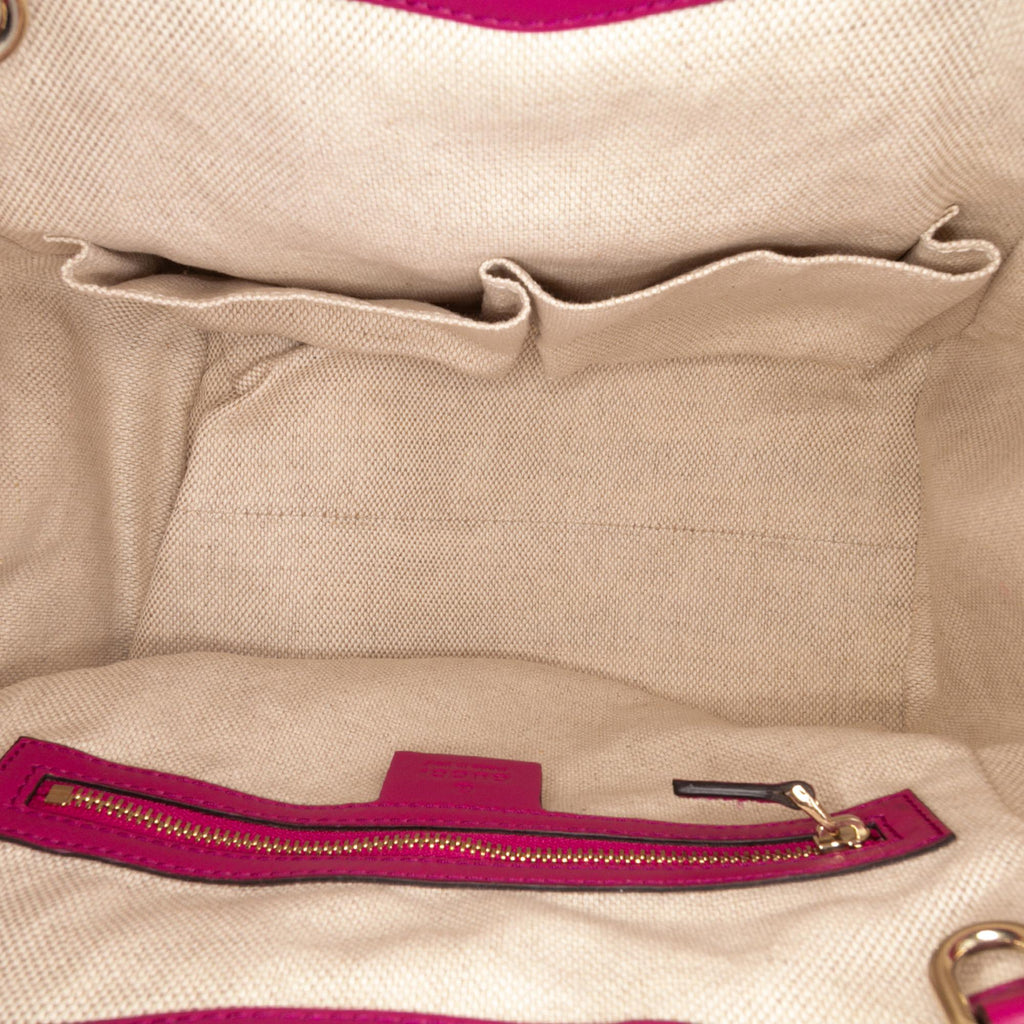 Gucci Small PatLBt Soho Satchel