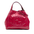 Gucci Small PatLBt Soho Satchel